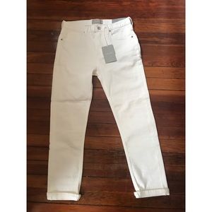White Everlane Modern Boyfriend Jeans